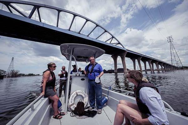 Research Vessel Phoenix on Fox River